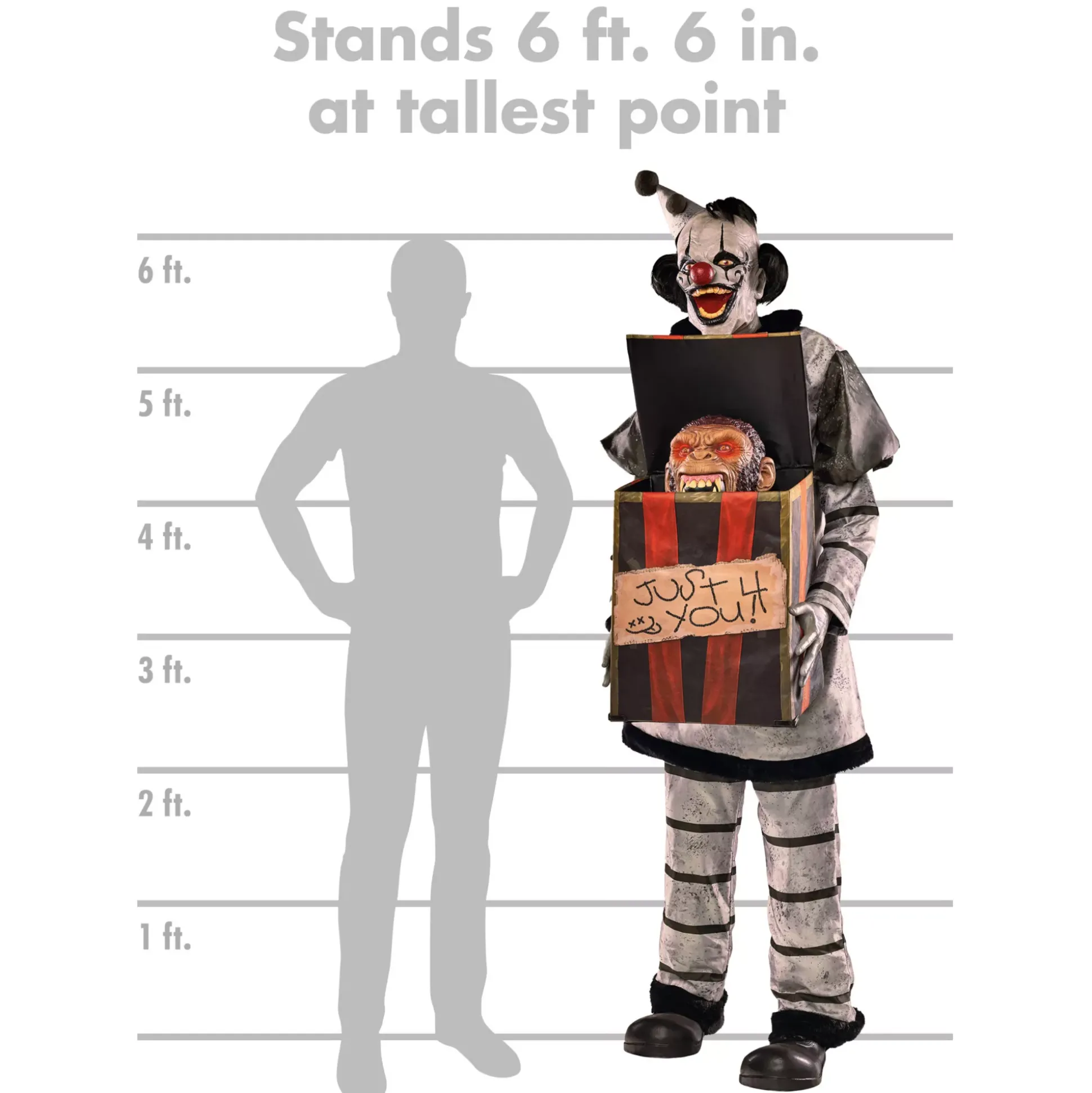 6 Ft 6 In Monkey Business Animatronic
