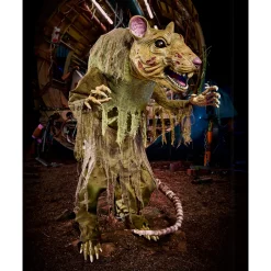 4 Ft 2 In Mutant Sewer Rat Animatronic