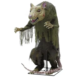 4 Ft 2 In Mutant Sewer Rat Animatronic