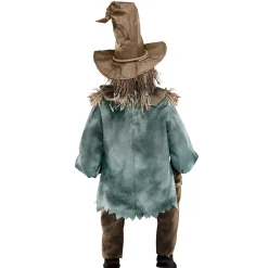 4 Ft 6 In Scary Sitting Scarecrow Animatronic