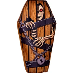 5.7 Ft Light-Up Coffin Inflatable Decoration