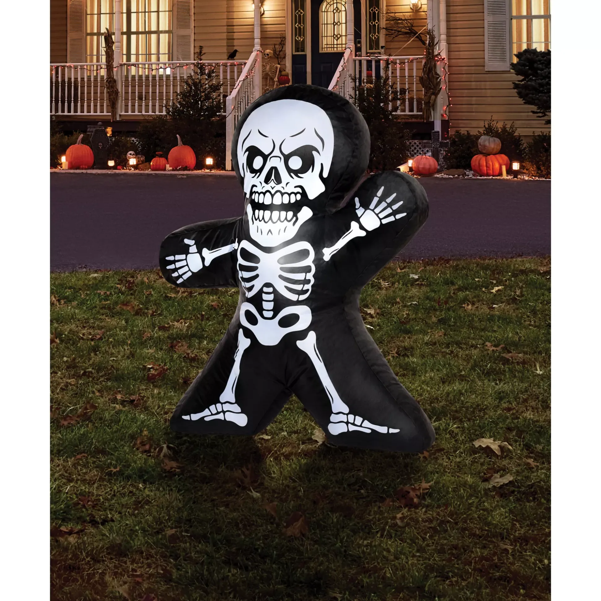 2 Ft Light-Up Skeleton Inflatable