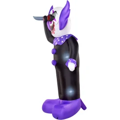 8 Ft. Spinning Eye Clown Light-Up Inflatable Decoration