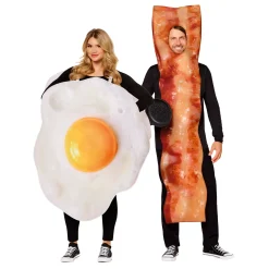Adult Bacon and Eggs Couples Costume