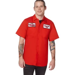 Adult Balls Deep Plus Size Work Shirt