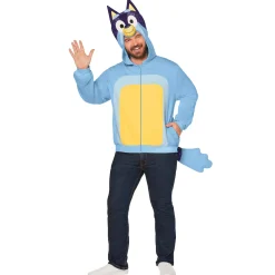 Adult Bandit Costume Top - Bluey