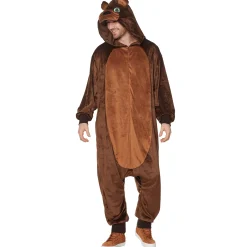 Adult Bear Jumpsuit Costume