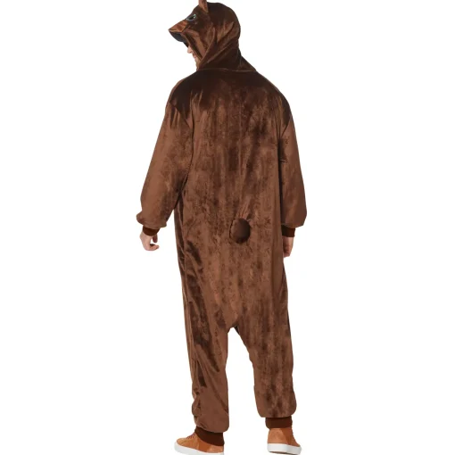 Adult Bear Jumpsuit Costume