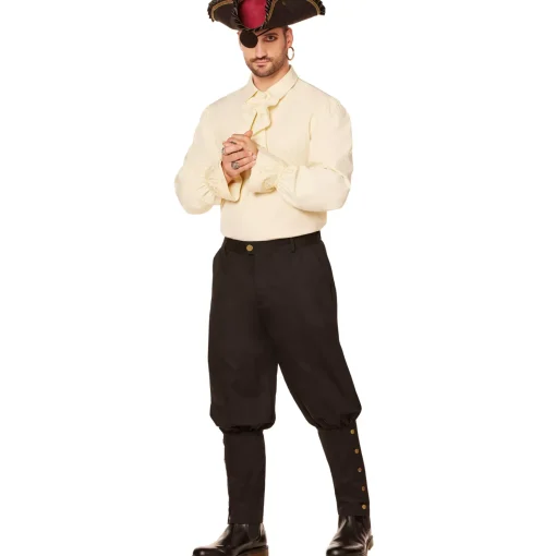 Adult Black Pirate Pants