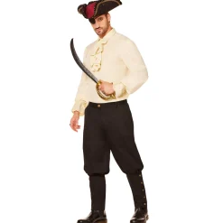 Adult Black Pirate Pants