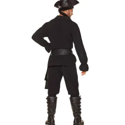 Adult Black Pirate Shirt