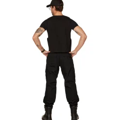 Adult Black Police Vest