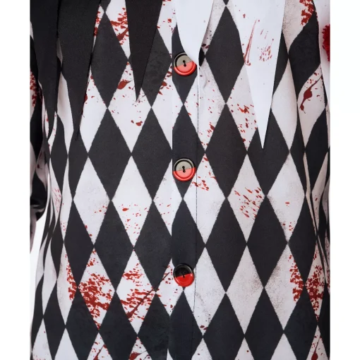 Adult Bloody Jester Costume