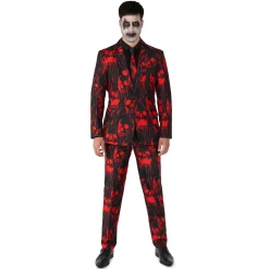 Adult Bloody Skull Suit