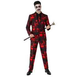 Adult Bloody Skull Suit