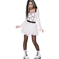Adult Bride of Frankenstein Dress Costume - Universal Monsters