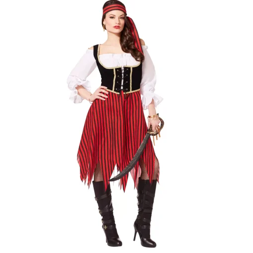 Adult Buccaneer Beauty Pirate Costume