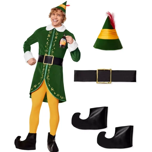 Adult Buddy the Elf Costume - Elf