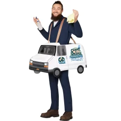 Adult Carpet Cleaning Van Ride-Along Costume
