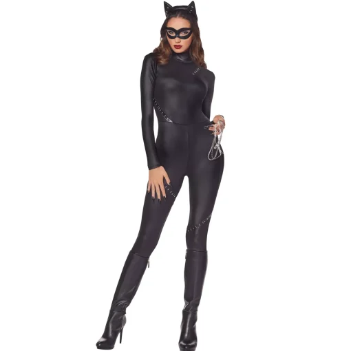 Adult Catwoman Catsuit Costume - DC Villains