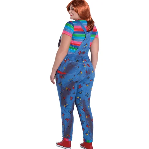 Adult Chucky Overalls Costume