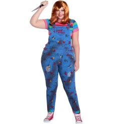 Adult Chucky Overalls Costume