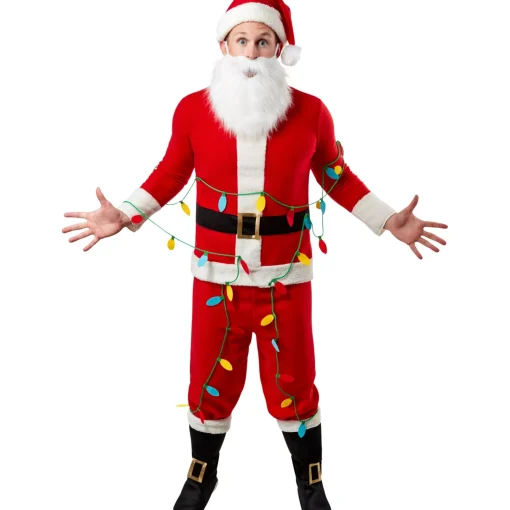 Adult Clark Griswold Santa Costume - National Lampoon's Christmas Vacation