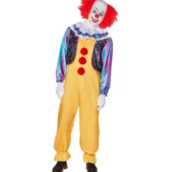 Adult Classic Pennywise Clown Costume - It