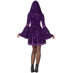 Adult Coven Witch Hooded Dress