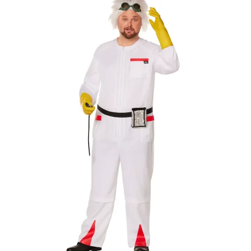 Adult Doc Brown Costume - Back to the Future