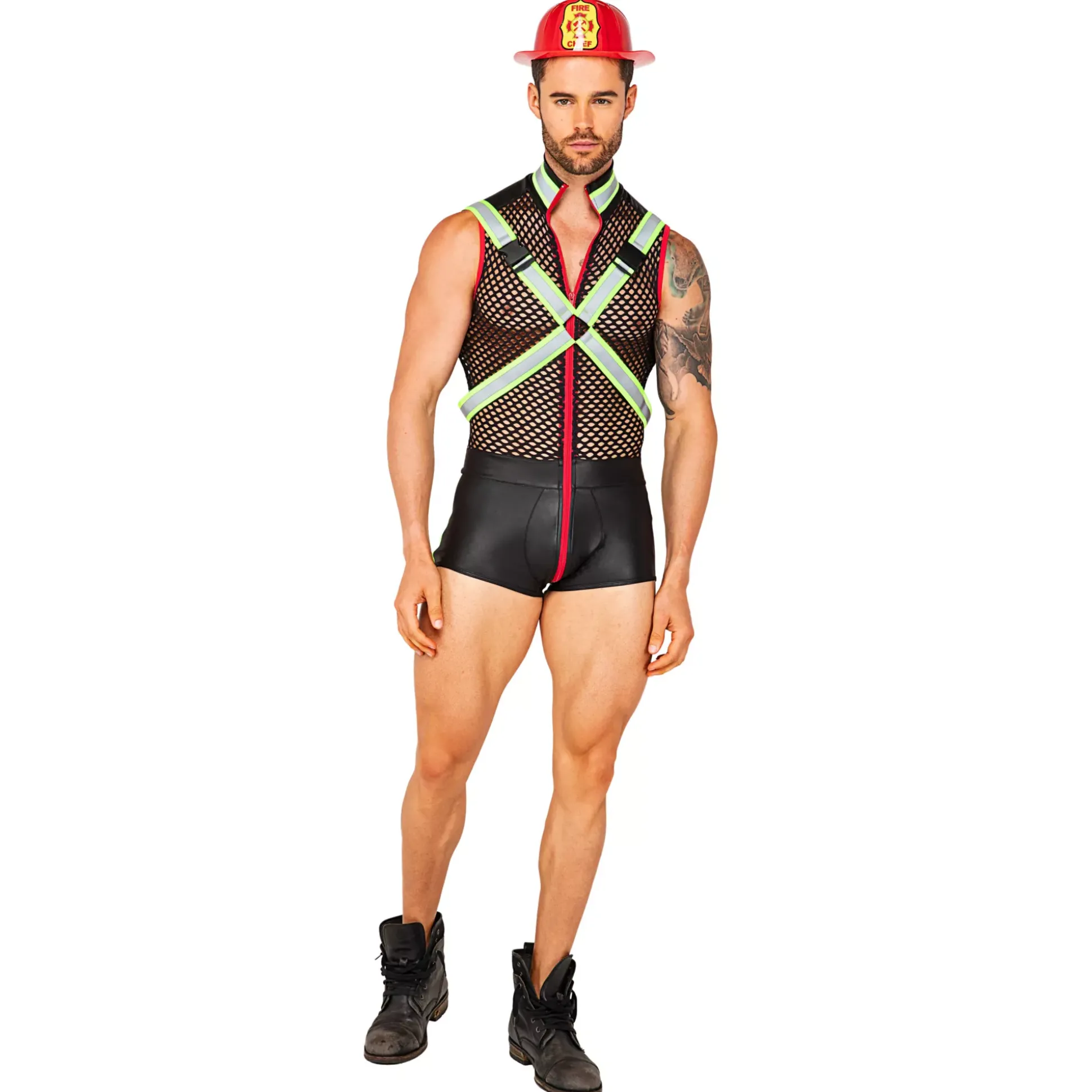 Adult Fireman Fever Costume
