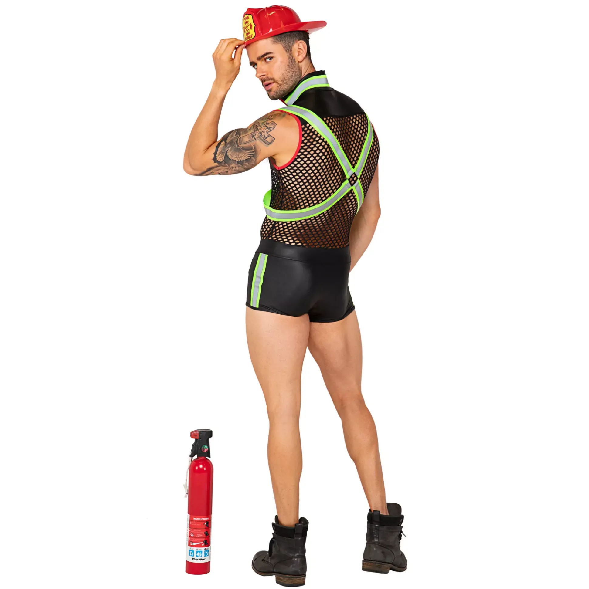 Adult Fireman Fever Costume