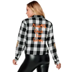 Adult Flannel Shirt - Trick 'r Treat