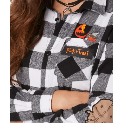 Adult Flannel Shirt - Trick 'r Treat