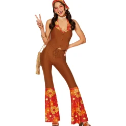 Adult Flower Power 60s Costume