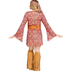 Adult Free Spirit Hippie Plus Size Costume