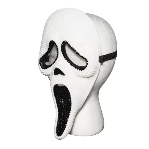 Adult Ghost Face Bling Dress Costume