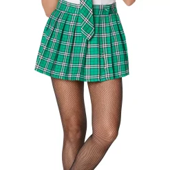 Adult Green Plaid Skirt