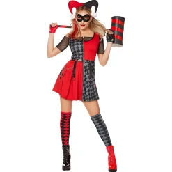 Adult Harley Quinn Dress Costume - DC Villains