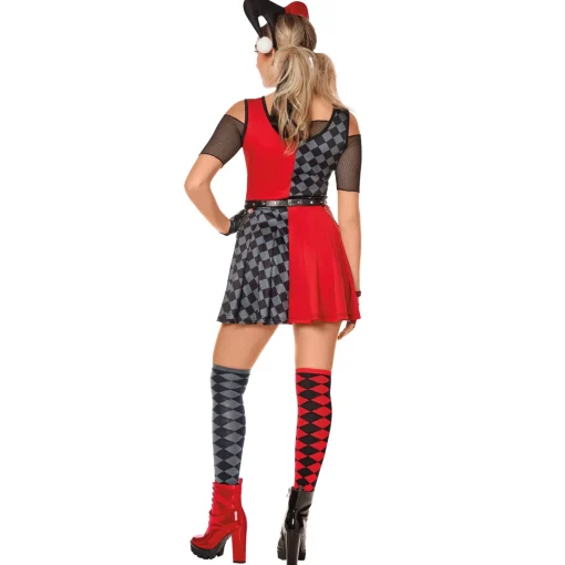 Adult Harley Quinn Dress Costume - DC Villains