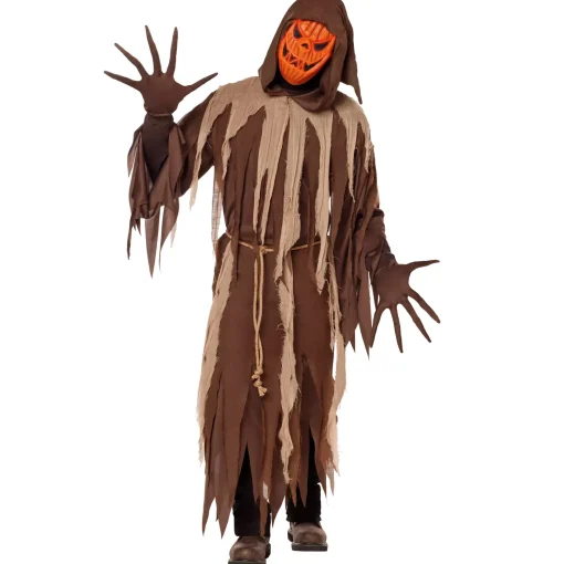 Adult Light-Up Jack-O-Lantern Costume