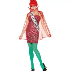 Adult Miss Argentina Dress Costume - Beetlejuice