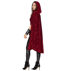 Adult Mysterious Red Riding Hood Costume
