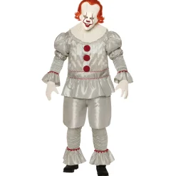 Adult Pennywise Plus Size Costume Deluxe - It Chapter Two
