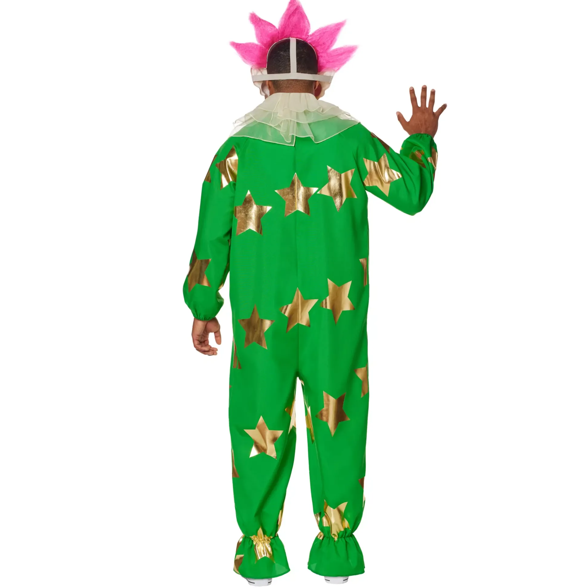 Adult Plus Size Spikey Jumpsuit Costume - Killer Klowns from Outer Space