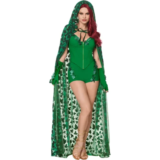 Adult Poison Ivy Costume Bundle - DC Villains
