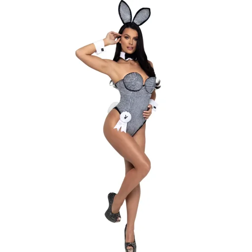 Adult Rhinestone Playboy Bunny Costume
