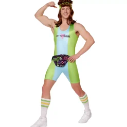 Adult '80s Aerobics Workout Costume