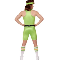 Adult '80s Aerobics Workout Costume