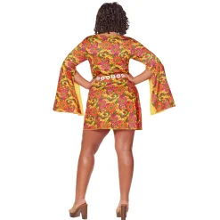 Adult 60s Hippie Dress Costume